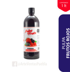 Pulpa Frutos Rojos Drac Valley Evena® 1lt CJ/12 Piezas
