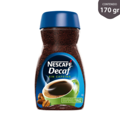 Café Soluble Decaf® presentación de 170 G