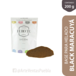 Base p/ Helado en polvo Black Maracuya Eurote® 200 gr