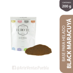 Base p/ Helado en polvo Black Maracuya Eurote® 200 gr
