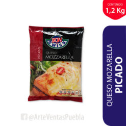 Queso Mozzarella Picado Bonswiss Cj 8 / 1.2 Kg