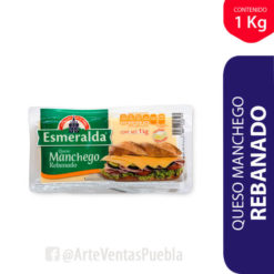 Queso Manchego Rebanado Esmeralda® Cj 12 / 1 Kg