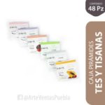 Caja Piramides Tes y Tisanas EuroTe® Cj 48 Pz