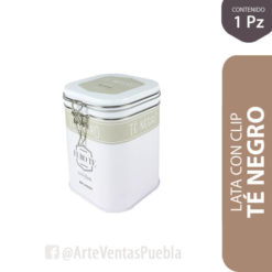 Lata con Clip Té Negro Euro Te