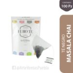 Té Negro Masala Chai Pirámide Eurote Bolsa 100 Pz