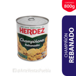 Champiñón Rebanado Herdez Cj 12 / 800 g