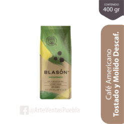 Café Americano Tostado y Molido Gourmet Descafeinado Blason® 400 gr