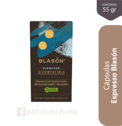 Cápsulas Compatible con Nespresso Espresso Blasón® 5.5 gr