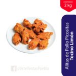 Alitas de Pollo Picositas Tocino Limón Pilgrims® CJ 6/2 kg