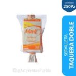 Servilleta Taquera Doble Blanca Marli® Cj 24 / 250 Pz