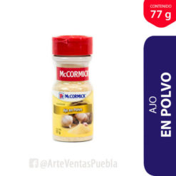 Ajo en Polvo McCormick® Cj 12 / 77 Gr