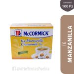 Té Manzanilla McCormick®  100 Sobres / Cj 10 piezas