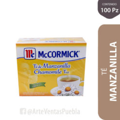 Té Manzanilla McCormick®  100 Sobres / Cj 10 piezas