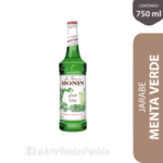 Jarabe Menta Verde Monin® Cj 12 / 750 ml