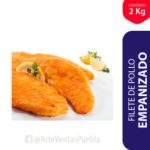 Filete de Pollo Empanizado Tenders Pilgrims® Cj 6 / 2 Kg con 38 Pzas Aprox.