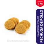Hamburguesa de Pechuga de Pollo Pilgrims® Cj 6 / 2 Kg con 23 Pzas Aprox.