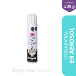 On Top Crema Batida en Aerosol Richs® Cj 12 / 500 Gr