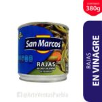 Rajas en Vinagre San Marcos en Lata Cj 24 / 380 Gr