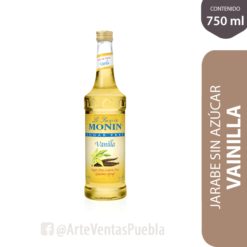 Jarabe Vainilla Sin Azúcar Monin® Cj 12 / 750 ml